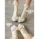 Pure Tea For Dream Angel Love Knot Medium Heel Shoes(Pre-Order/8 Colours/Full Payment Without Shipping)